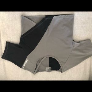 Gymshark two toned crop top